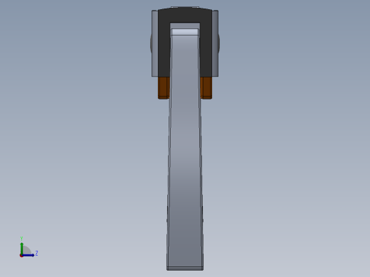 solidworks 约根森- 12英寸齿钳组装左视缩略图