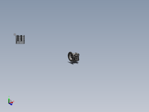 蜗轮蜗杆齿轮箱3D图纸 solidworks设计 附STEP IGS