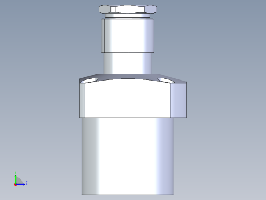 KOSMEKLG1050-SR-Y30多系列多零件图纸模型左视缩略图