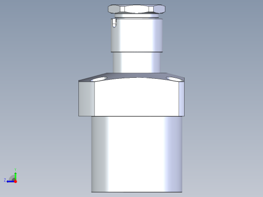KOSMEKLG1050-SR-Y30多系列多零件图纸模型右视缩略图