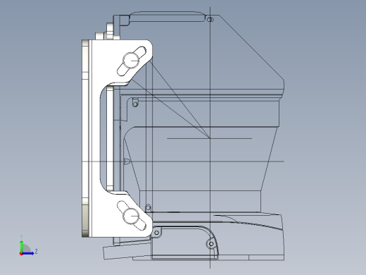 基恩士OP-86937_kc图纸模型左视缩略图