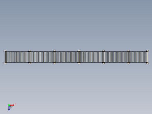 柔性滚筒输送机flexible-roller-conveyor-stp俯视缩略图