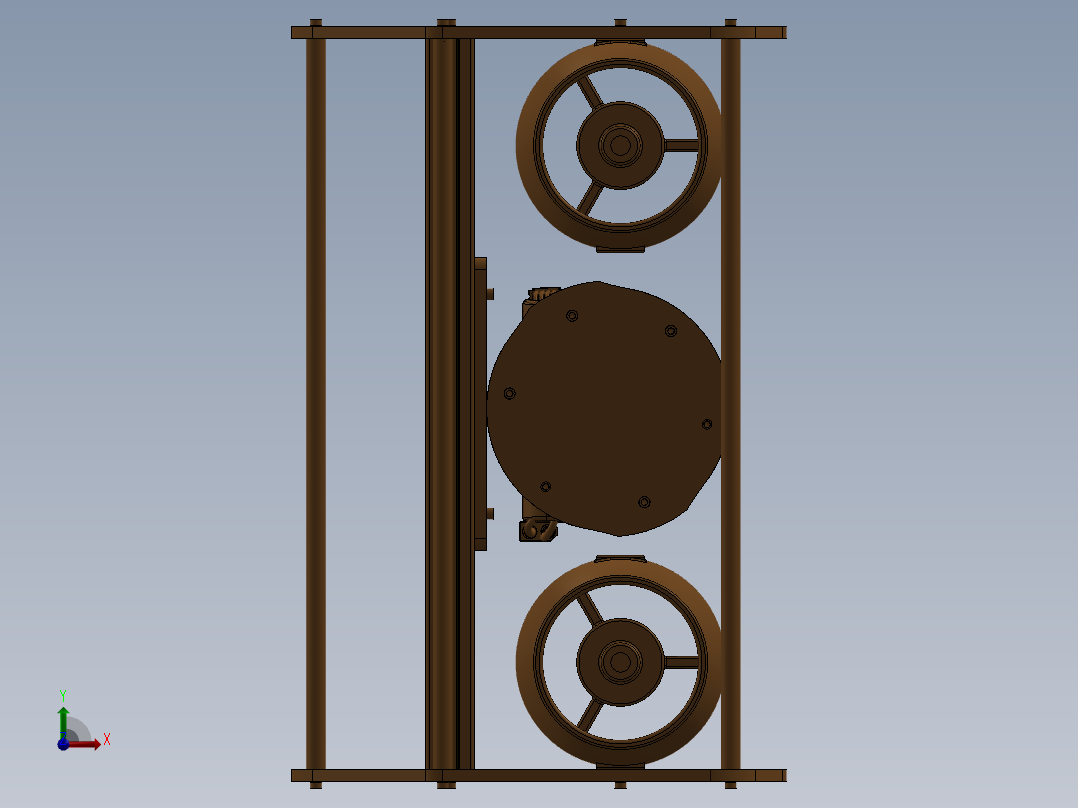 水下无人机（AUV）--sw前视图