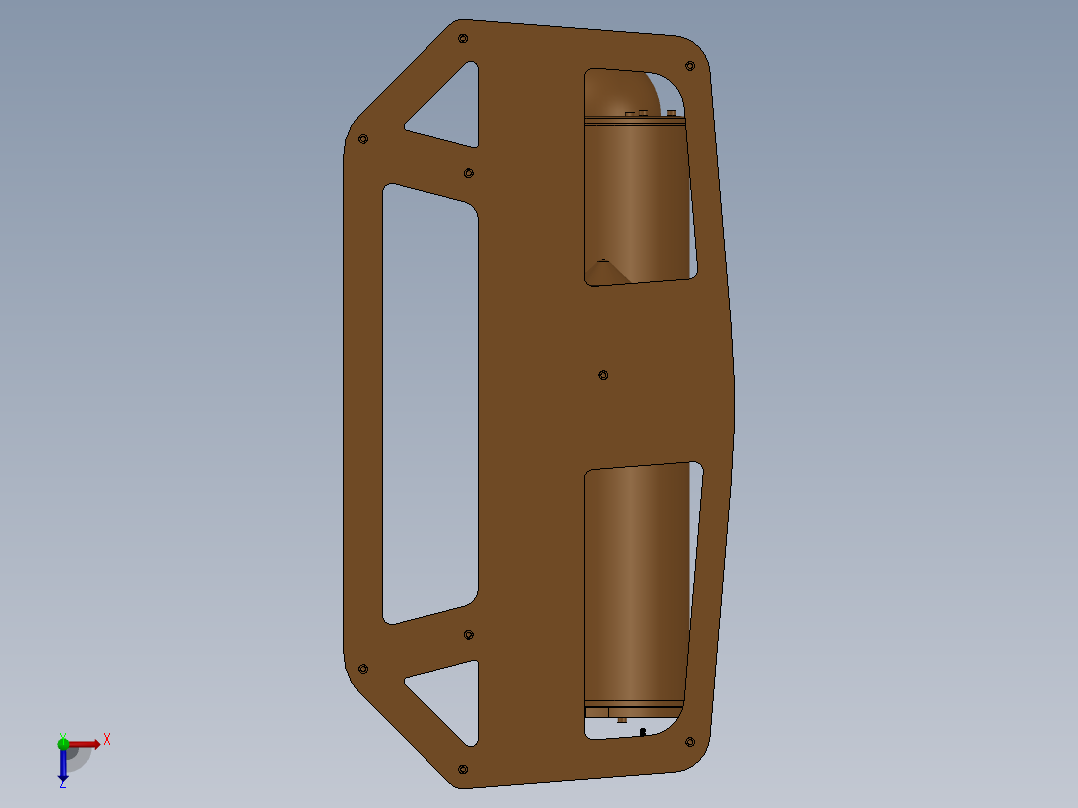 水下无人机（AUV）--sw俯视图