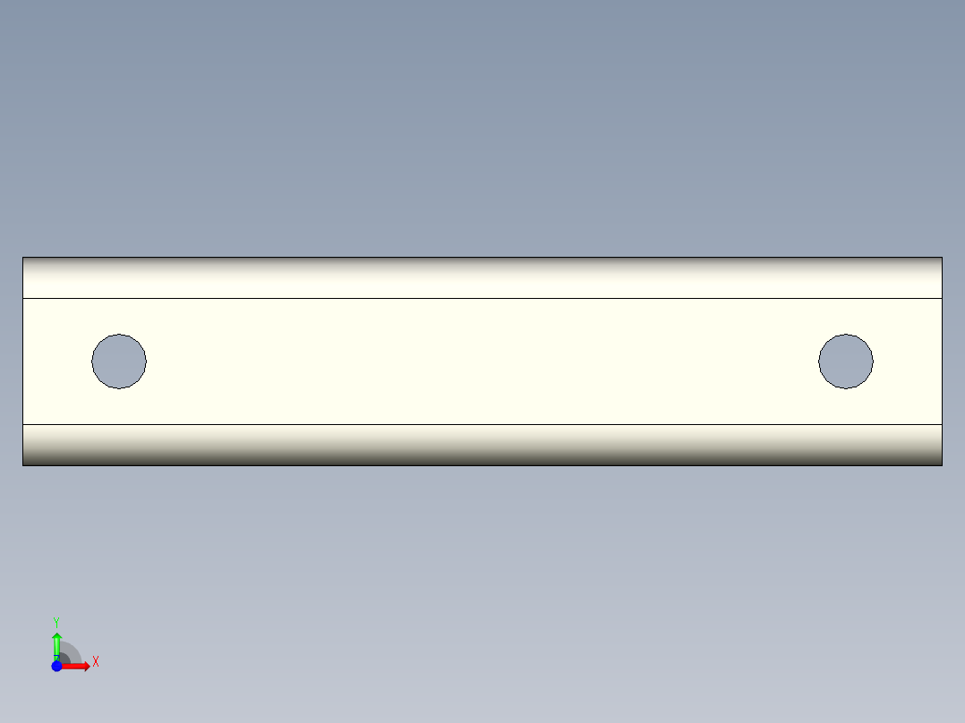 C型120-50-30-6槽钢前视图