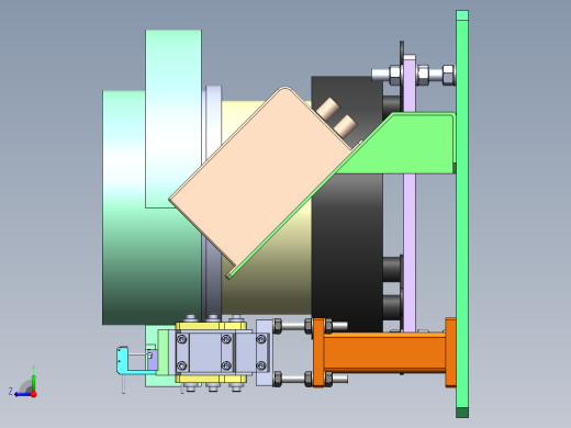 振动盘 外直径350 带直线送料器 250右视缩略图