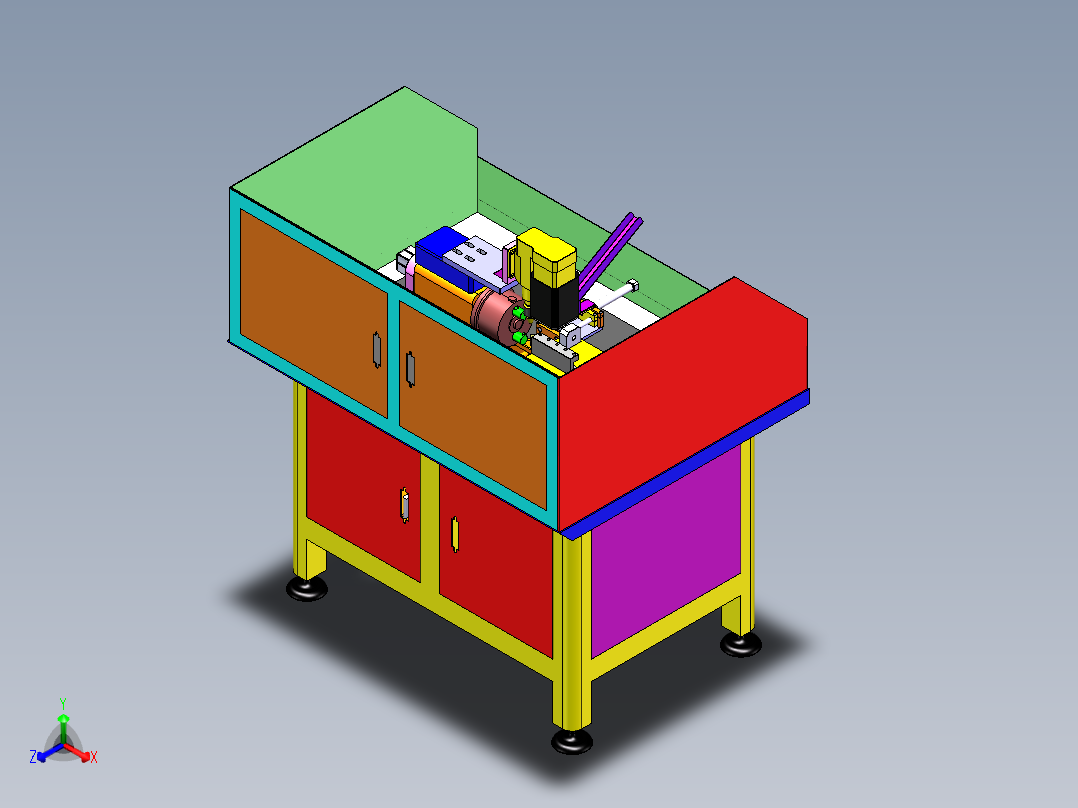 SW-1.1正等轴测图