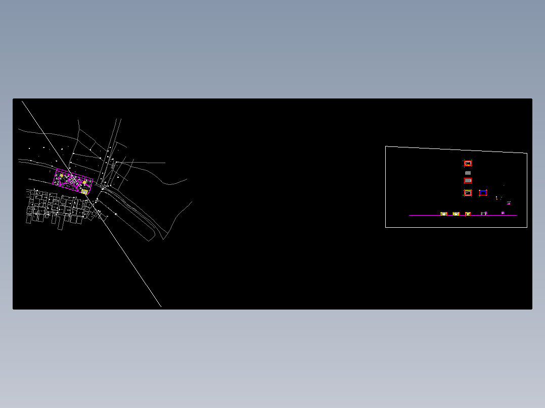 某钢结构中式候车亭建筑图纸