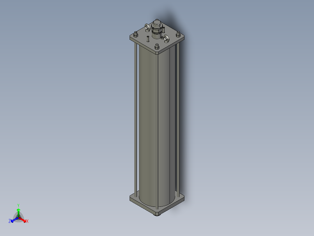 碟管式120公斤高压膜 DTRO模型