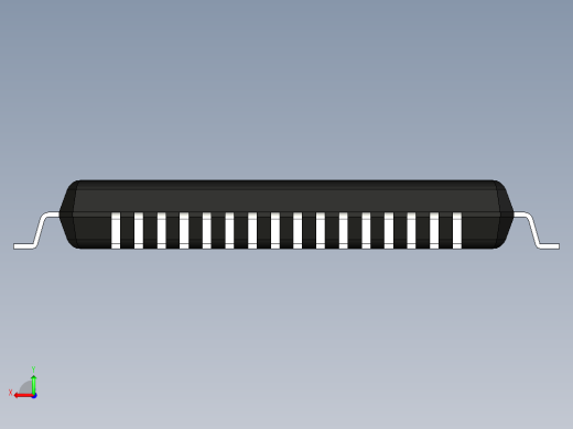 元器件3D封装LQFP-64-182后视缩略图