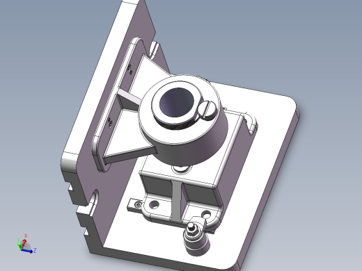 安装座镗φ50孔夹具