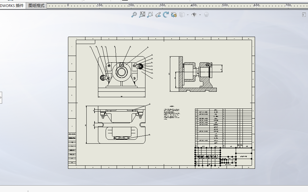 安装座镗φ50孔夹具