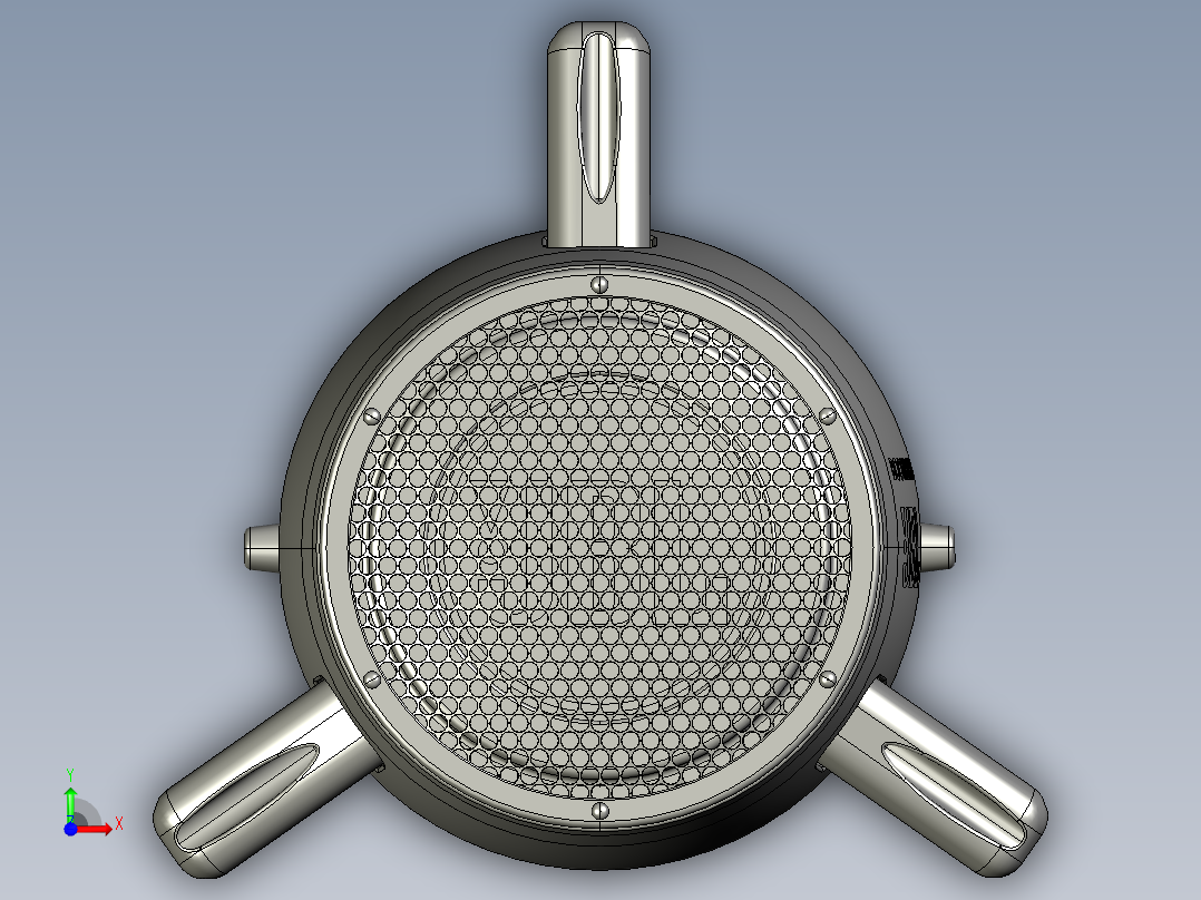 派对音箱前视图