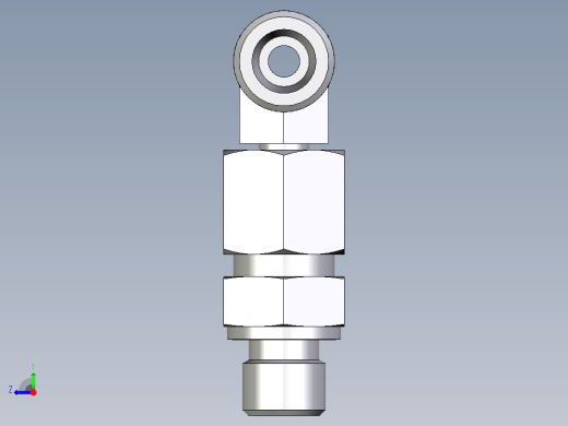 卡套式工业通用硬管接头EO_Assembled_adjustable_standpipe_branch_tee_EVT08SROMD71右视缩略图