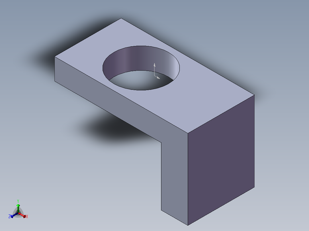 S22 气缸板正等轴测图