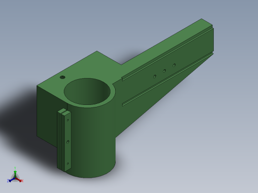 放射臂钻具压机正等轴测缩略图