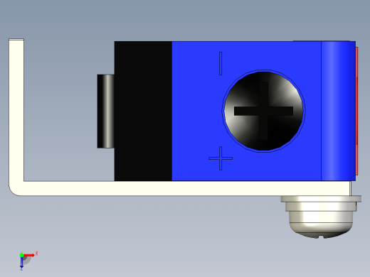 GTB6-DC30方形光电开关背景抑制红外传感器限位感应开关俯视缩略图