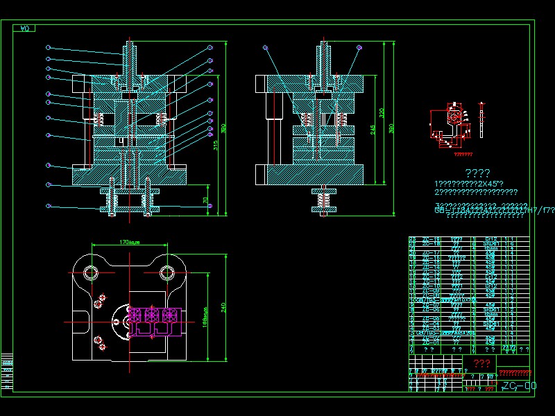 Q199-安全挂钩冲压模具设计【三维SolidWorks】