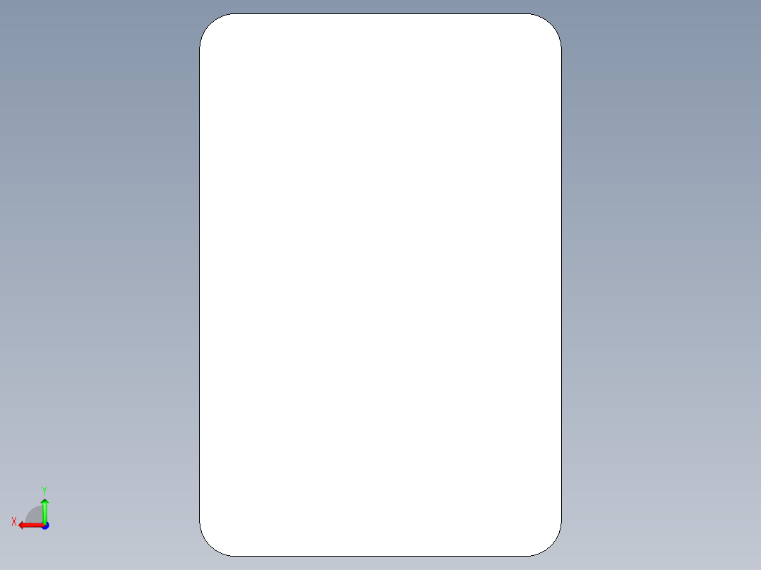 平面轮廓铣UG程序编程刀路后视图