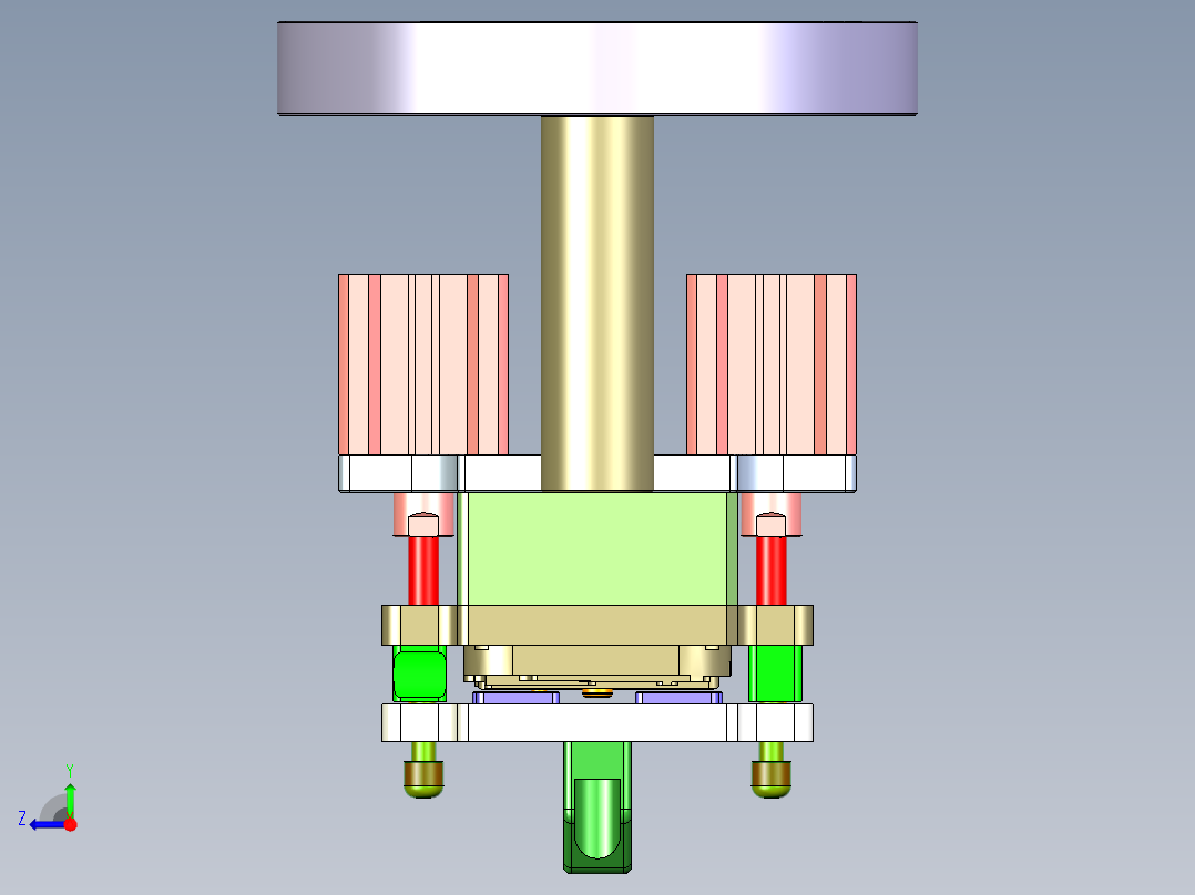 X3-CNC5笔记本CNC工装夹具三维模型-0923右视图