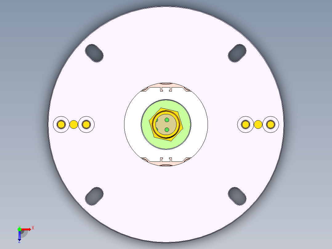 X3-CNC5笔记本CNC工装夹具三维模型-0923俯视图
