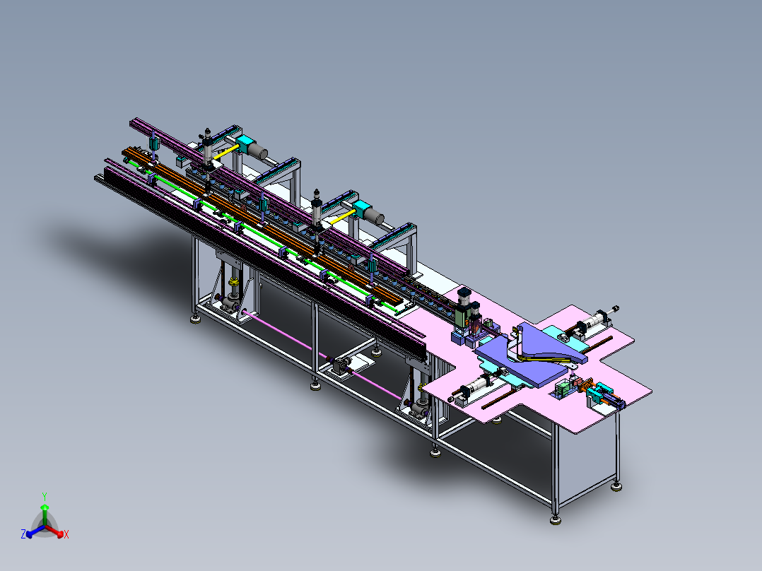 铝桌椅扶手成型机sw18可编辑