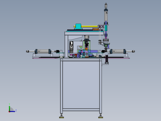 铝桌椅扶手成型机sw18可编辑左视缩略图