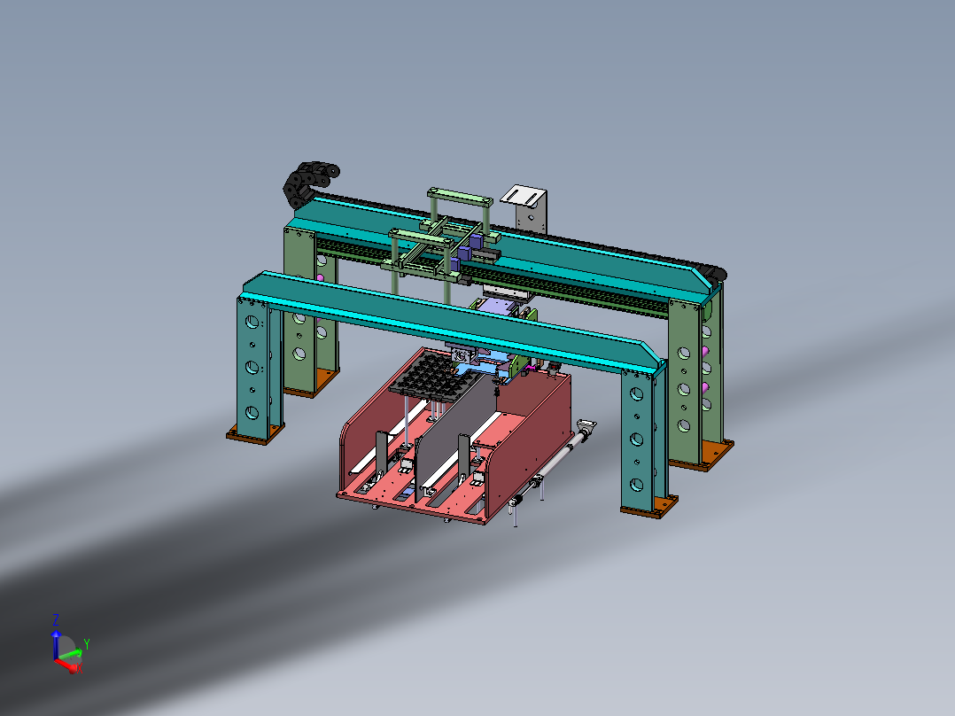 PTP-500动力电池极片自动移栽机