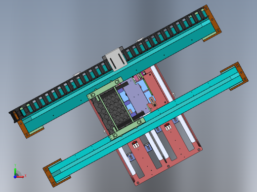 PTP-500动力电池极片自动移栽机前视缩略图