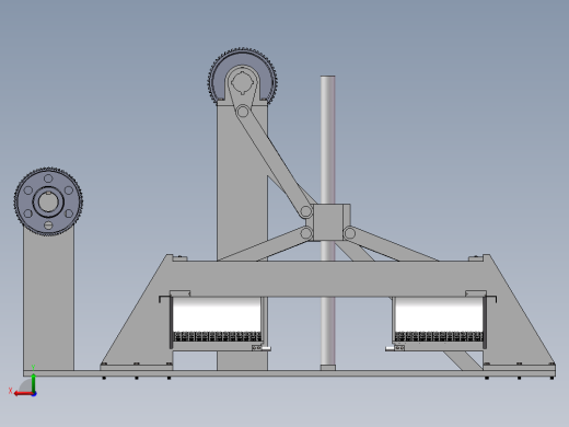 玉米秸秆保留型收割榨汁机挤压榨汁系统的设计说明书及全套图纸后视缩略图