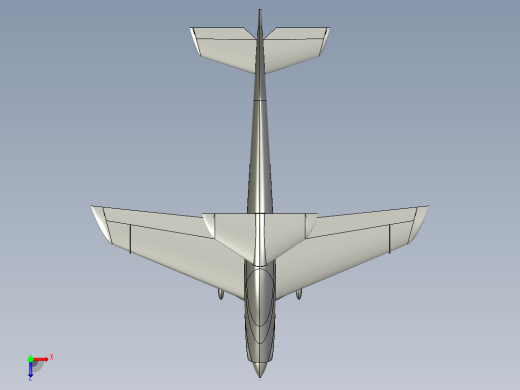 A2004132-RC F3A 单翼机俯视缩略图