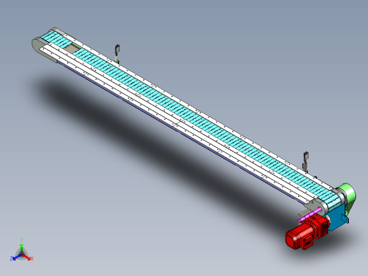 5M速冻食品轻型托盘输送线 TCL-500