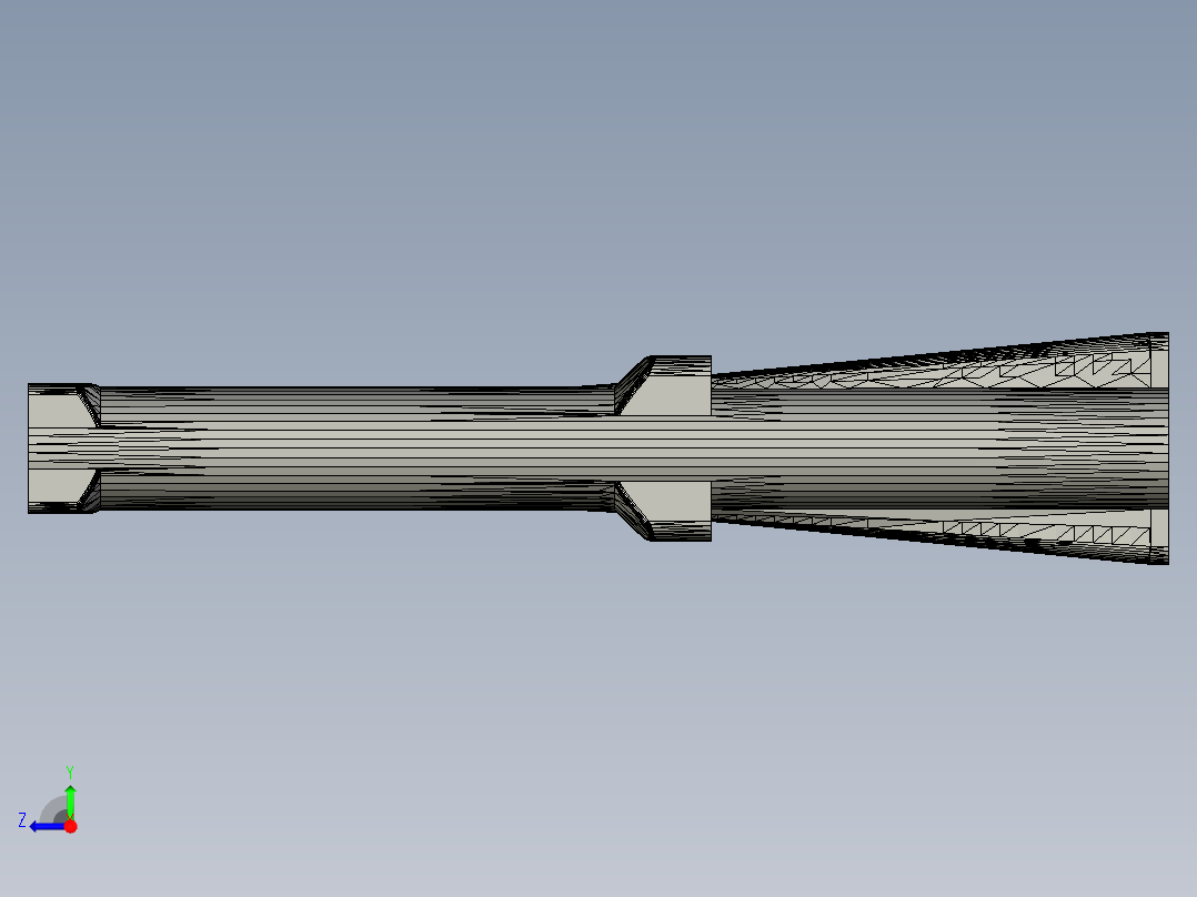 手枪左轮冲锋枪老式狙击步枪设计3D图纸Sm.A.L.L.S. Release Folder STP STL右视图