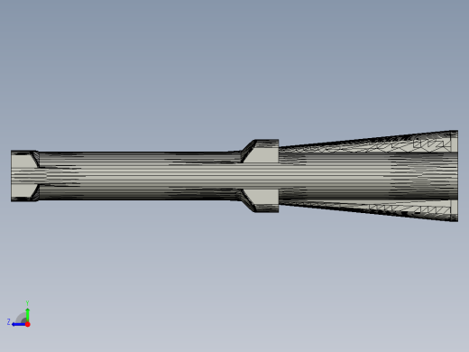 手枪左轮冲锋枪老式狙击步枪设计3D图纸Sm.A.L.L.S. Release Folder STP STL右视缩略图