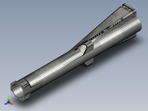 手枪左轮冲锋枪老式狙击步枪设计3D图纸Sm.A.L.L.S. Release Folder STP STL正等轴测缩略图