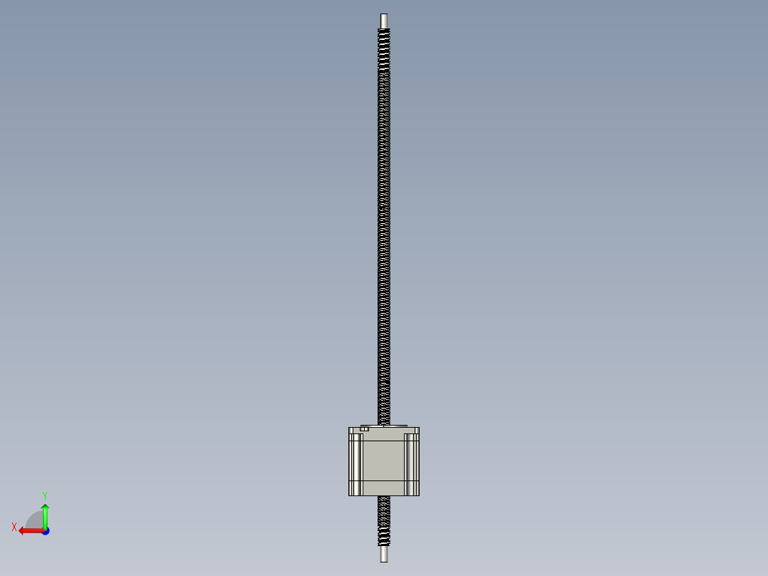 3步进电机57N255-4-3-4-400-001后视图