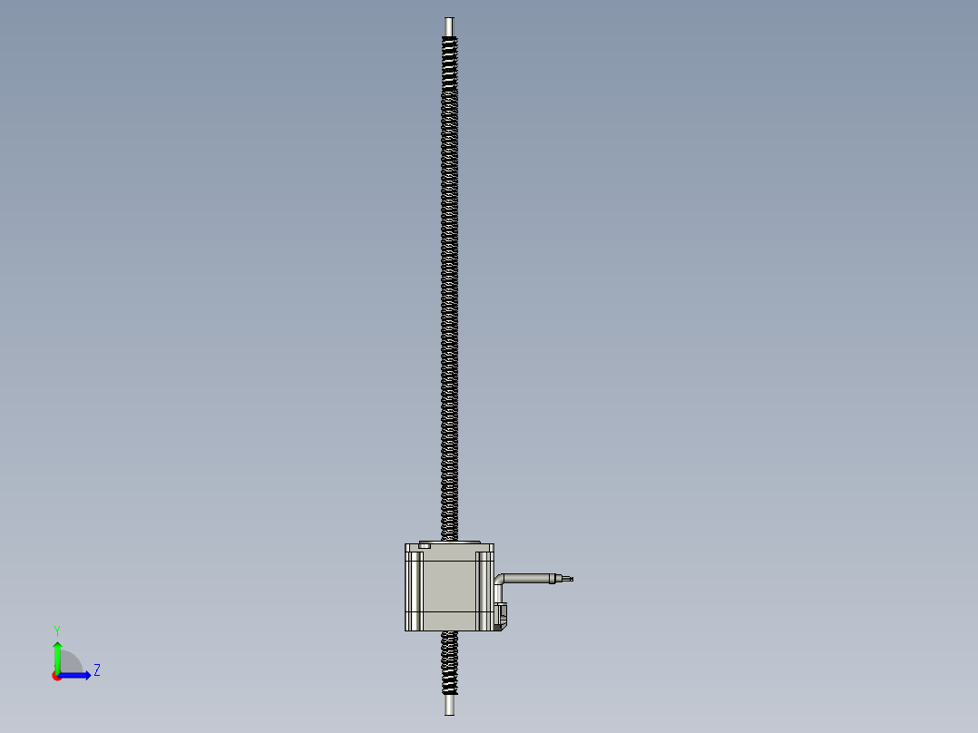 3步进电机57N255-4-3-4-400-001左视图