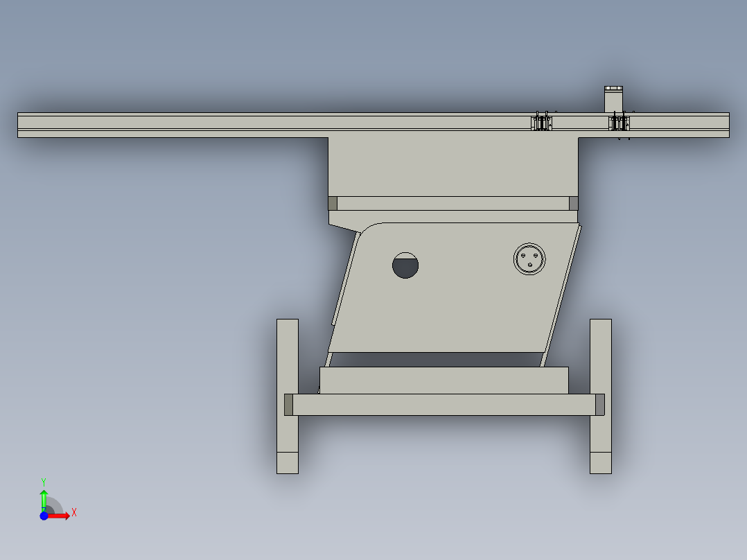 17268插1排后直震组件前视图