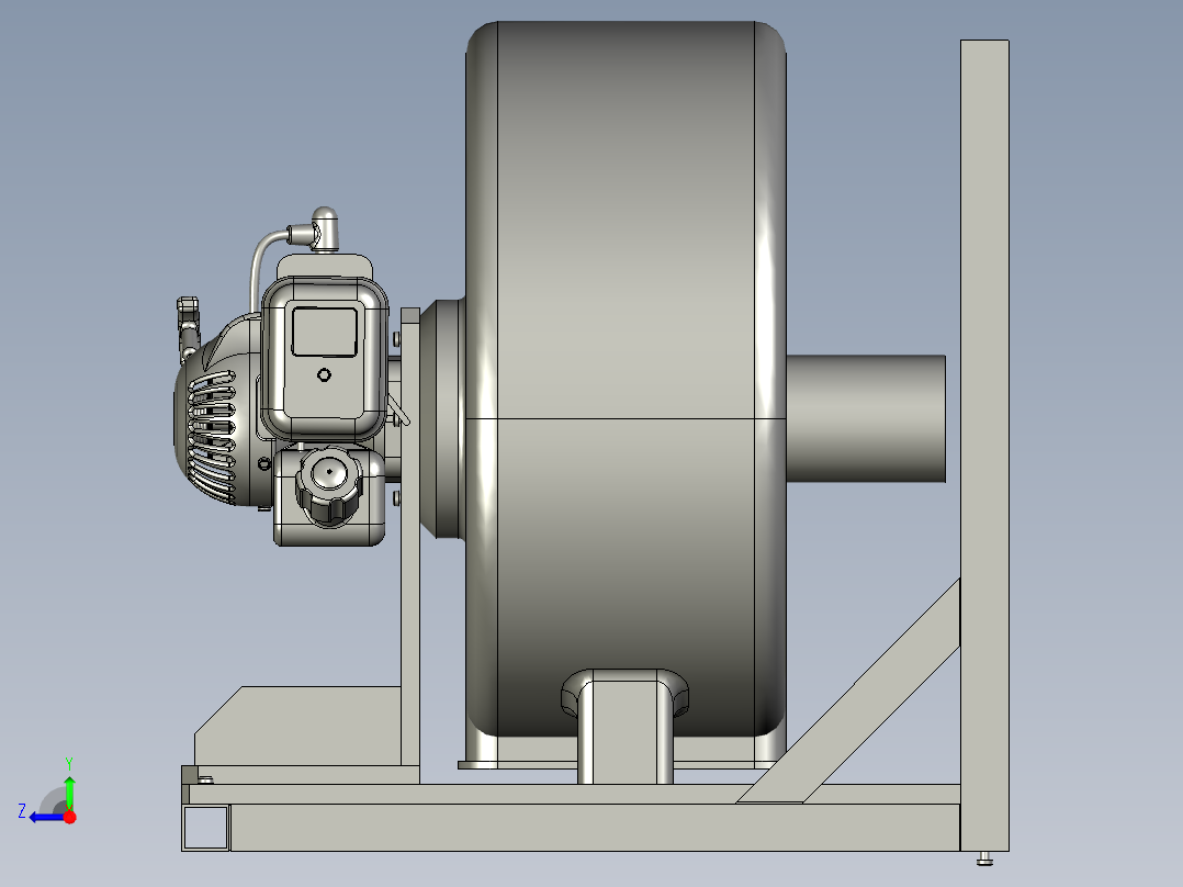 负压装置右视图