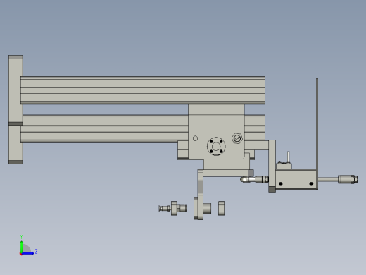 2580T铁搬运机构左视缩略图