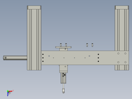 2580T铁搬运机构俯视缩略图