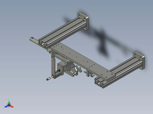 2580T铁搬运机构正等轴测缩略图