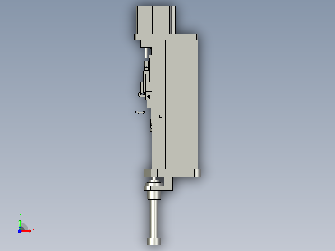 端子送料组前视图