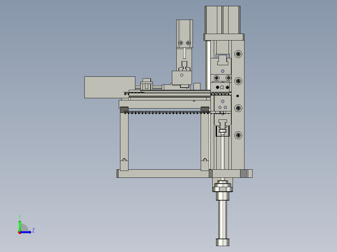端子送料组左视图