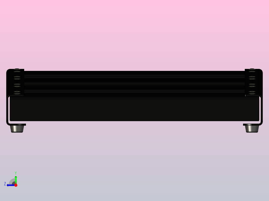 踏板290毫米宽右视图