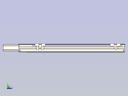 NXA5丝杆滑台，线性模组 NXA5-450-BC左视缩略图