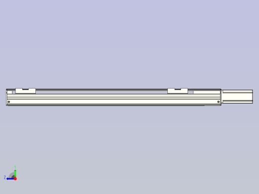 NXA5丝杆滑台，线性模组 NXA5-450-BC右视缩略图
