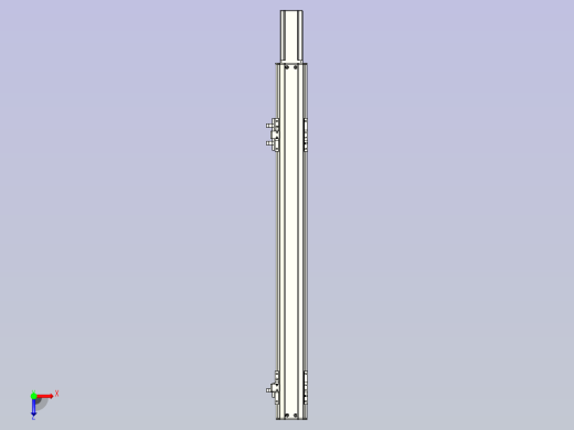 NXA5丝杆滑台，线性模组 NXA5-450-BC俯视缩略图