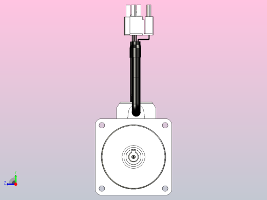 松下伺服电机 MATSUSHITA_MQMF012L1V2右视缩略图