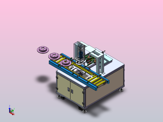 自动打标机正等轴测缩略图